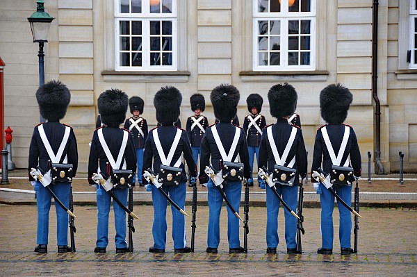 Dänemark Kopenhagen Schloss Amalienborg