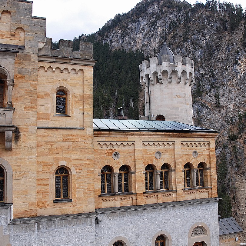 DSC_0454 Deutschland, Bayern, Füssen, Schloss Neuschwanstein Obwohl es nicht vollendet wurde, beherbergt das Schloss eine große Zahl bedeutsamer Innenräume der...