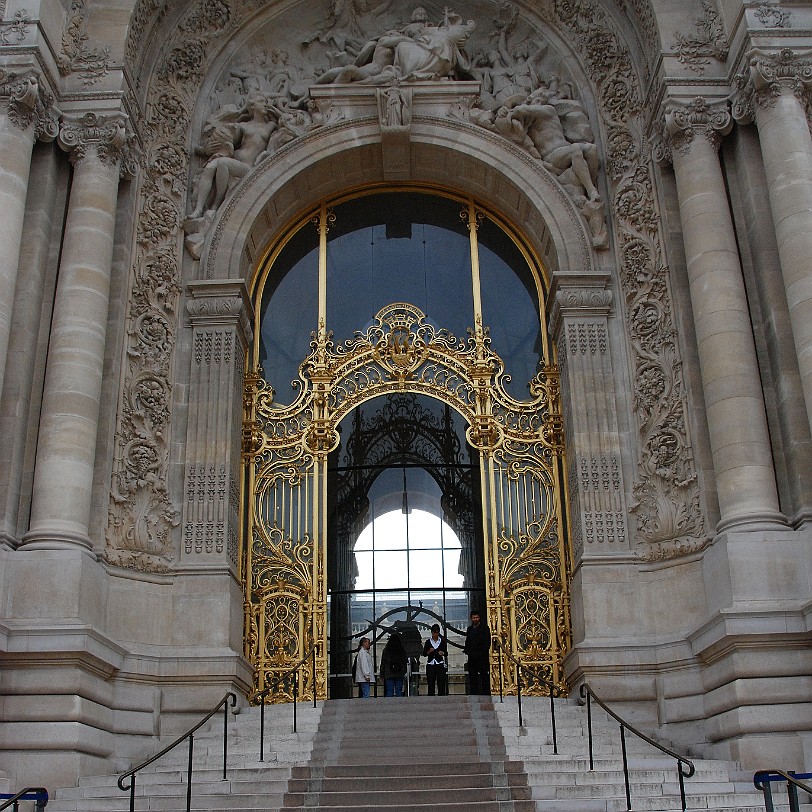 DSC_4594 Frankreich, Paris, Grand Palais Mit mehr als 72 Millionen Euro wurde das Petit Palais von 2000 bis 2005 grundlegend renoviert. Das Kunstmuseum ist nun wieder...