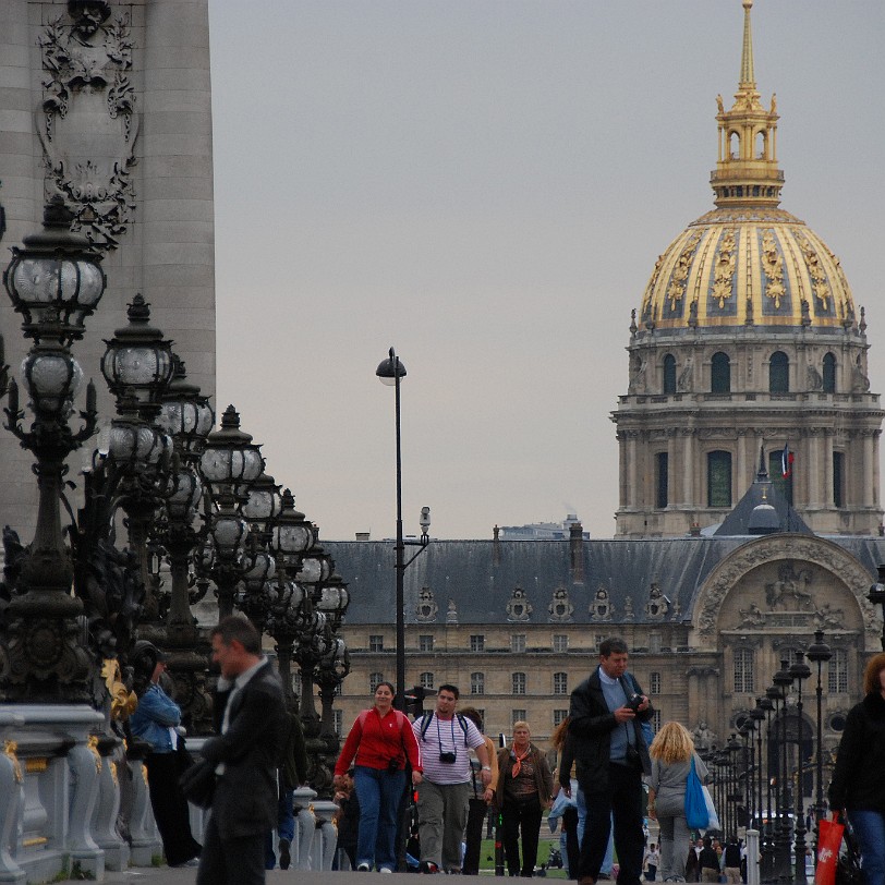 DSC_4499 Frankreich, Paris, Hotel des Invalides Den Namen dieser großen Anlage übersetzt man am stimmigsten mit Erholungsstätte verdienter alter und obdachloser...