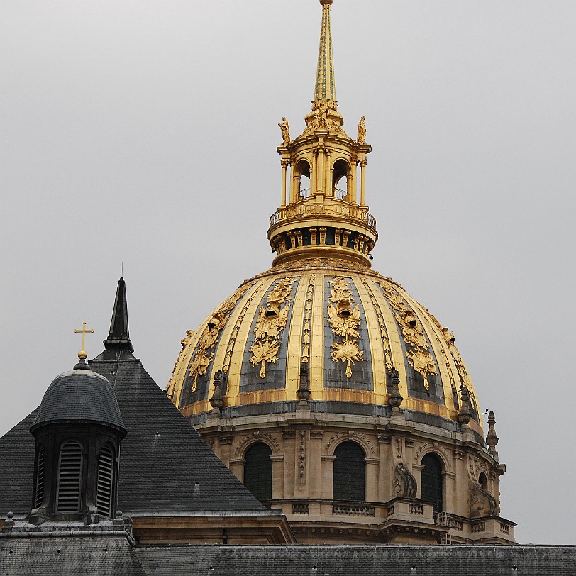 DSC_4757 Frankreich, Paris, Hotel des Invalides Der Dôme des Invalides (Invalidendom, eigentlich Invalidenkuppel) wurde zwischen 1670 und 1691 von Jules Hardouin-Mansart...