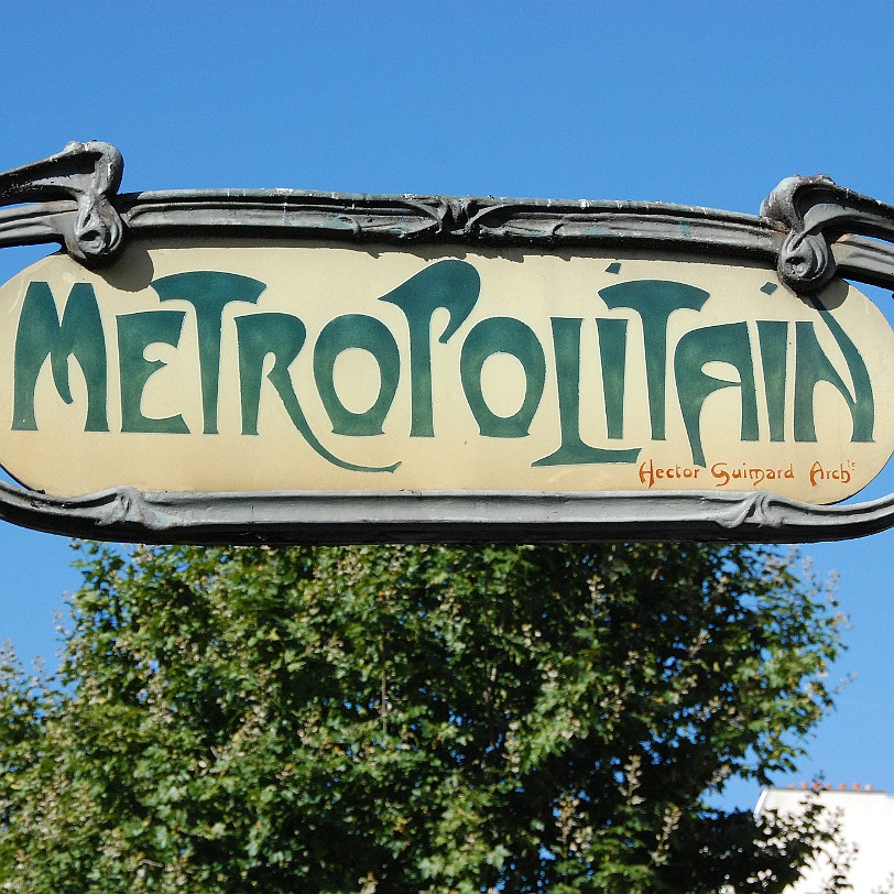 DSC_4224 Frankreich, Paris, Metro Die erste Linie wurde am 19. Juli 1900 nach langen politischen Eskapaden um die Route und den Bau der Linie eröffnet. Im gleichen Jahr...