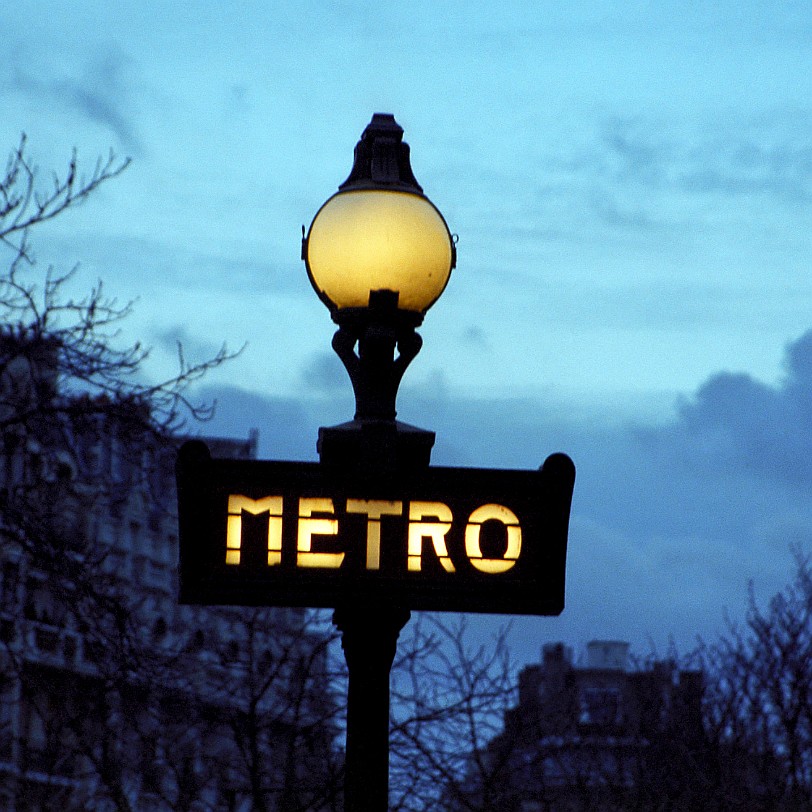 Paris [007] Frankreich, Paris, Metro