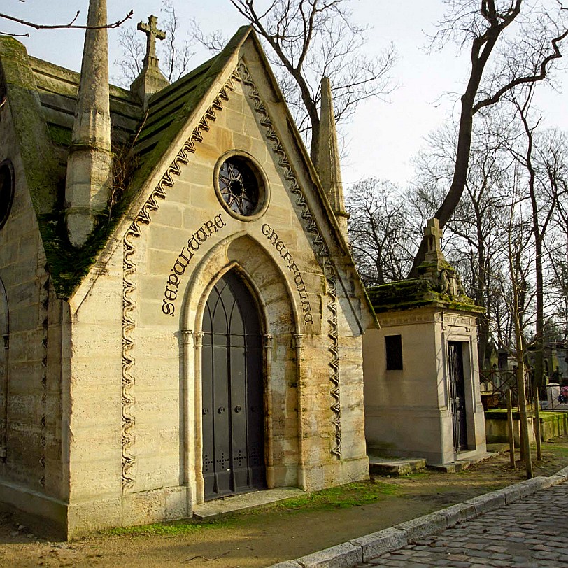 Paris [011] Frankreich, Paris, Père Lachaise The cemetery takes its name from Père François de la Chaise (1624-1709), confessor to Louis XIV, who lived in the Jesuit house...