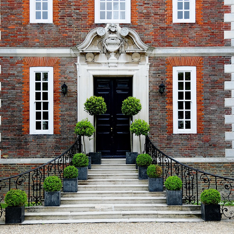 DSC_7944 Goodnestone Park was built in 1704 by Brook Bridges who had recently purchased the estate. The date of the house is scratched onto a brick on the main front....