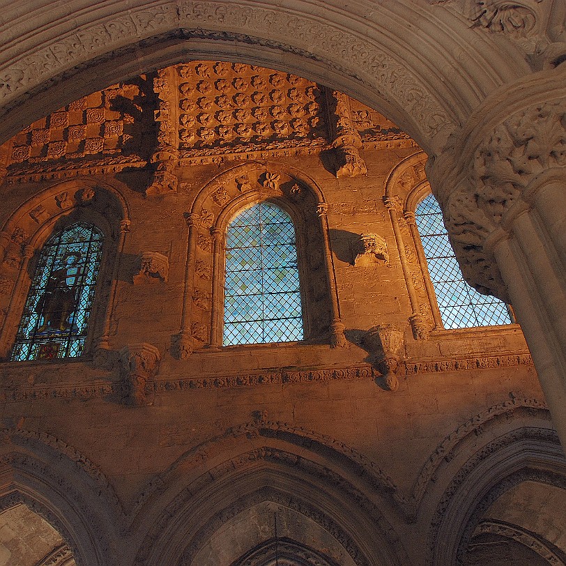 DSC_3355 Großbritannien, Schottland, Roslin, Rosslyn Chapel Die Rosslyn-Kapelle (Rosslyn Chapel), ursprünglich Collegiate Chapel of St. Matthew genannt, ist eine Kirche...