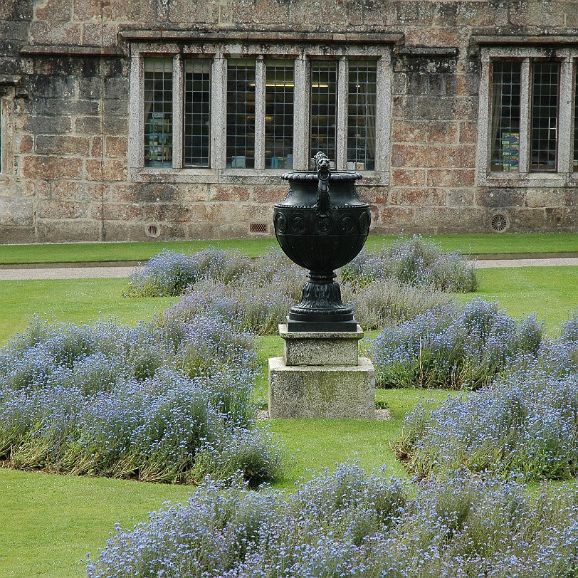 [D-0712] Bodmin, Lanhydrock Castle & Garden, Cornwall, Großbritannien, Erstbau 1694