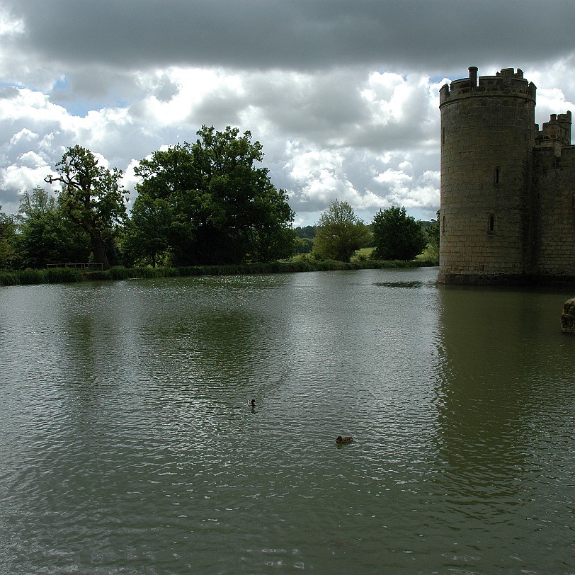 [D-0223] Bodium Castle, East Sussex, Großbritannien, Schloß Bodium