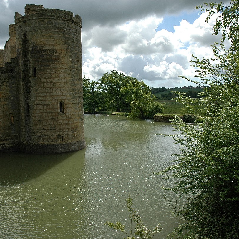 [D-0224] Bodium Castle, East Sussex, Großbritannien, Schloß Bodium