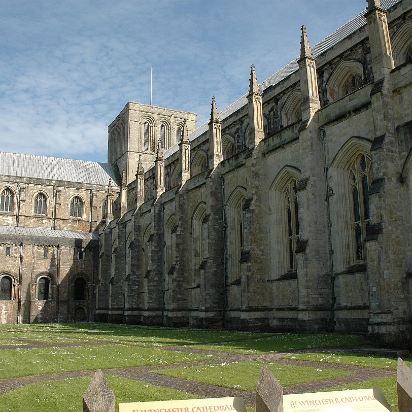 [D-0462] Winchester, Winchester Cathedral, Hampshire, Großbritannien,