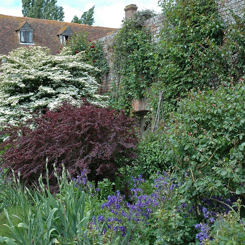 [D-0036] Grossbritannien, England, Kent, Sissinghurst Schloß, Garten, Sissinghurst Castle Garden