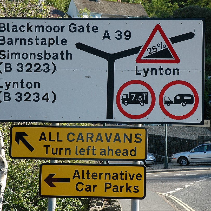[D-1010] Lynmouth, North Devon, Großbritannien