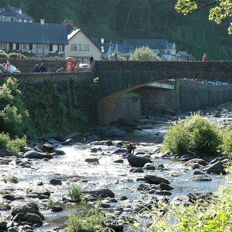 [D-1007] Lynmouth, North Devon, Großbritannien