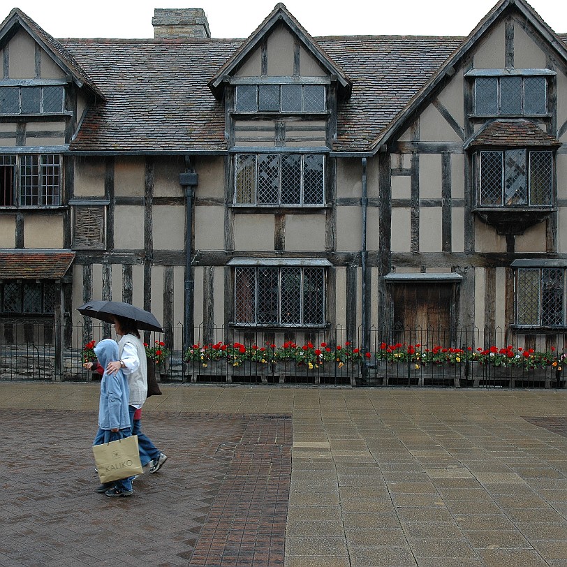 [D-1116] Stratford-upon-Avon, Shakespeare Geburtshaus, Warwickshire, Großbritannien
