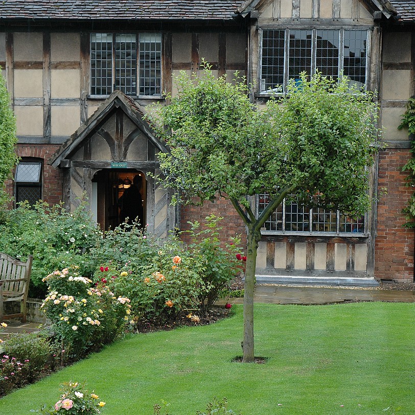 [D-1122] Stratford-upon-Avon, Shakespeare Geburtshaus, Warwickshire, Großbritannien