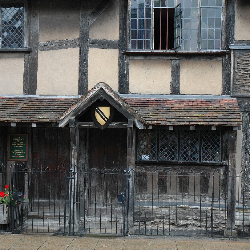 [D-1129] Stratford-upon-Avon, Shakespeare Geburtshaus, Warwickshire, Großbritannien