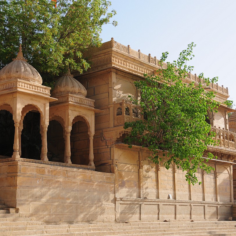 DSC_2235 Am Gadisar See in Jaisalmer