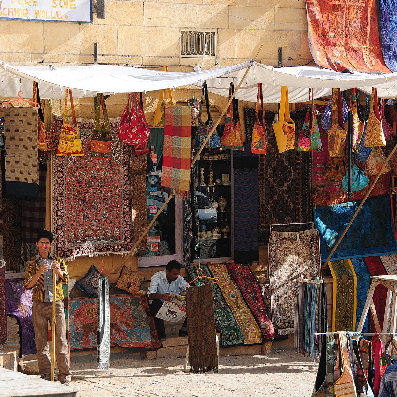 DSC_2278 Innerhalb der Festung von Jaisalmer.