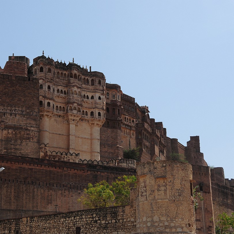 DSC_2688 Jodhpur ist wegen der Farbe ihrer Häuser auch bekannt als die 