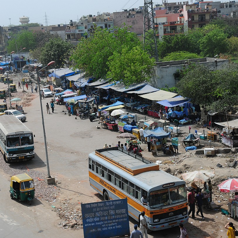 DSC_3895 Neu-Delhi ist mit 234.000 Einwohnern ein zentraler Teil der Hauptstadt Indiens Delhi, welche in der Agglomeration 18.639.762 Einwohner hat (Stand 1. Januar...