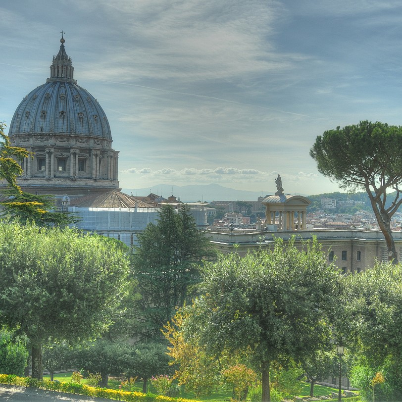 2012-09 Rom [087] Rom, Vatikan, Gärten