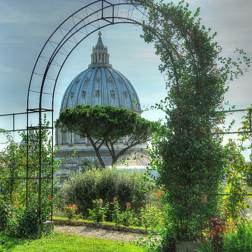 2012-09 Rom [097] Rom, Vatikan, Gärten