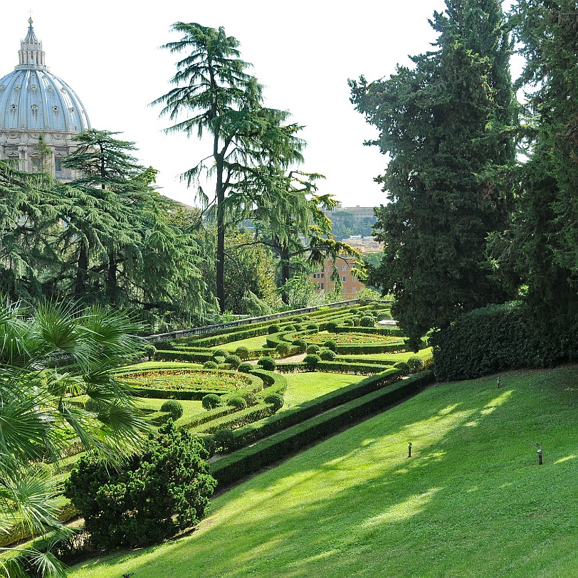 2012-09 Rom [140] Rom, Vatikan, Gärten