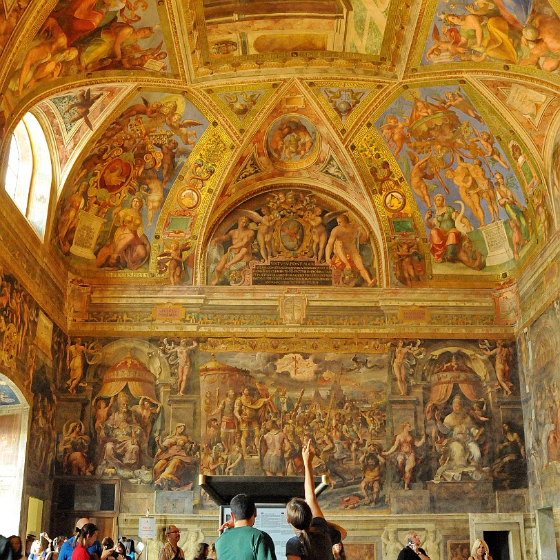2012-09 Rom [244] Rom, Vatikan, Museom, Sixtinische Kapelle