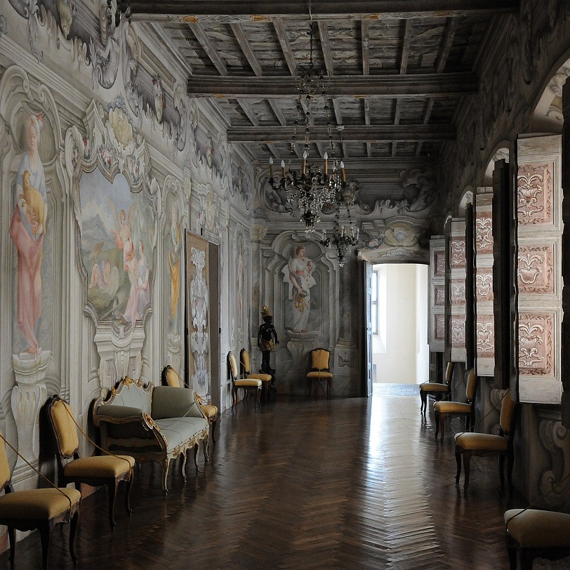 DSC_3765 Italien, Lombardei, Casalzuigo, Villa Porta Bozzolo Anfang 15. Jahrhundert residierte die Familie Della Porta in Portovaltravaglia, am Lago Maggiore und besaß...