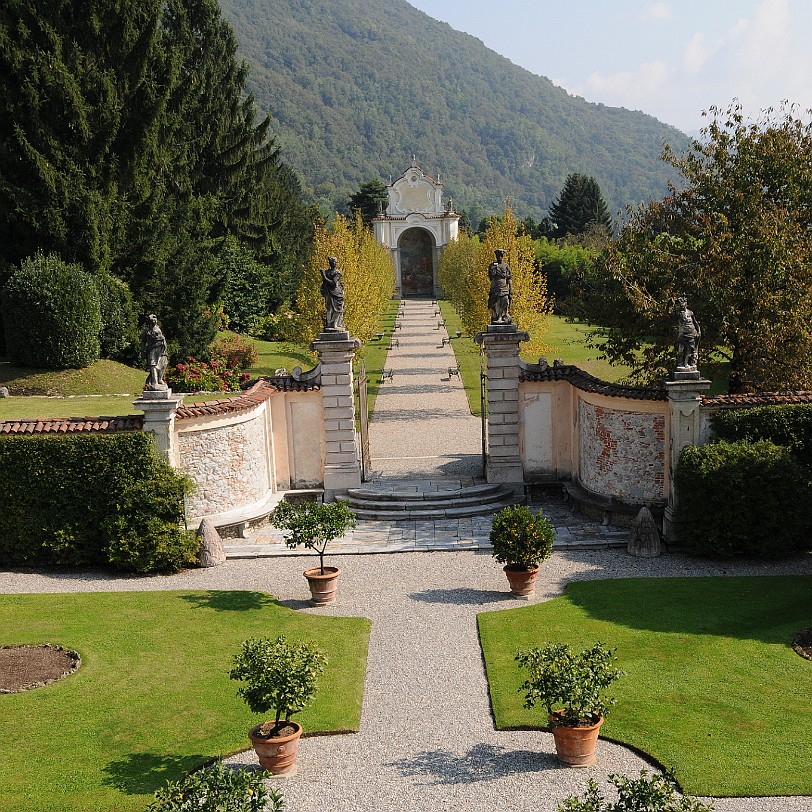 DSC_3768 Italien, Lombardei, Casalzuigo, Villa Porta Bozzolo Die Familie wohnte in Casalzuigno, als Gian Angelo Seniore und Carlo Girolamo I beschlossen ihren Wohnsitz...