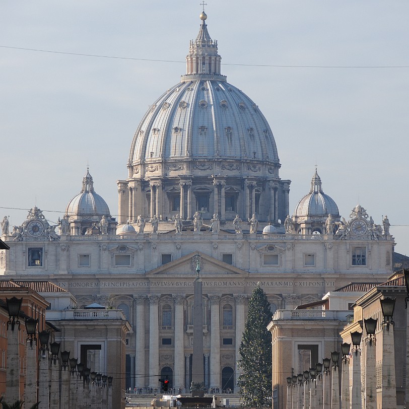DSC_6879 Rom, Blick auf den Petersdom