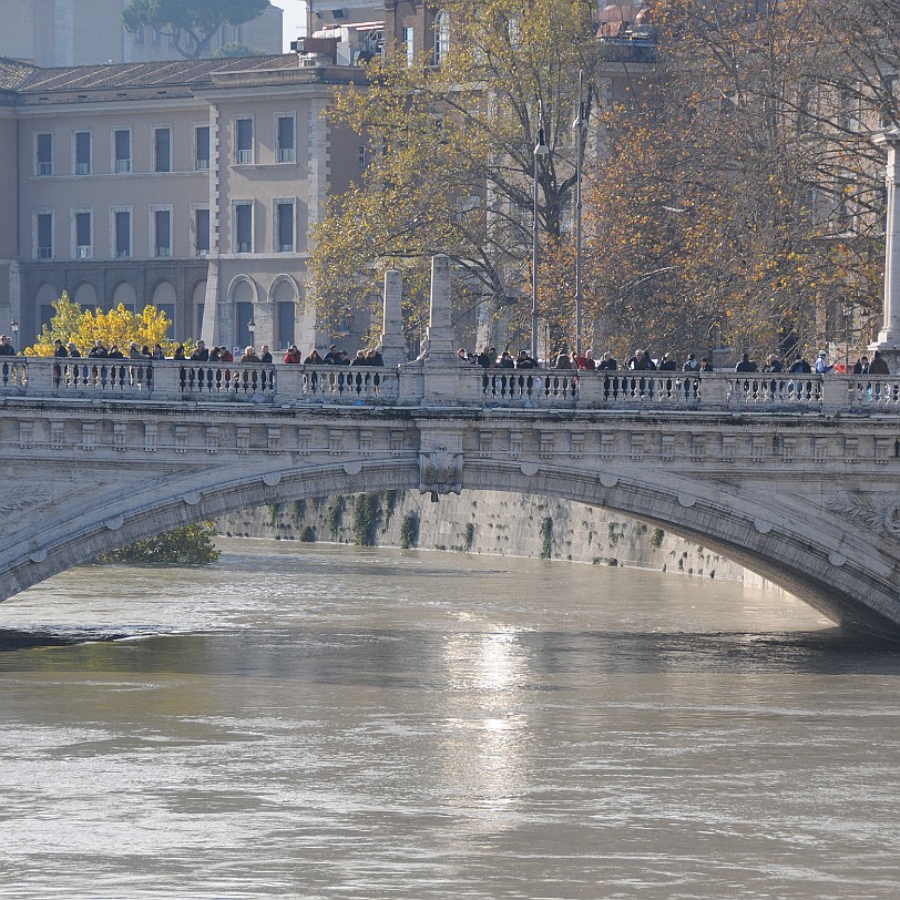 DSC_6881 Rom, Hochwasser am Tiber