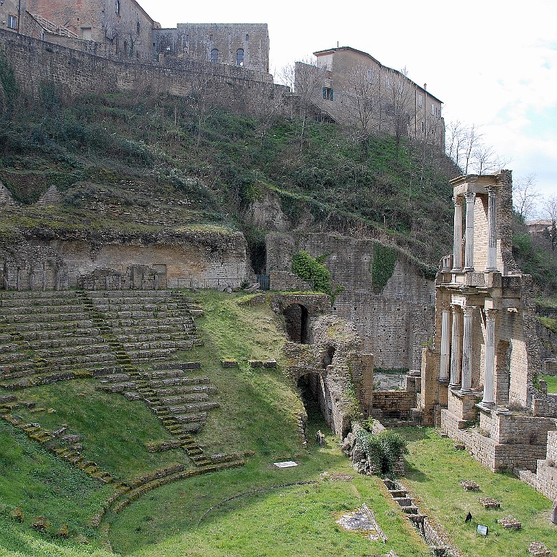 DSC_0947 Volterra; Toskana; Italien; Teatro Romano