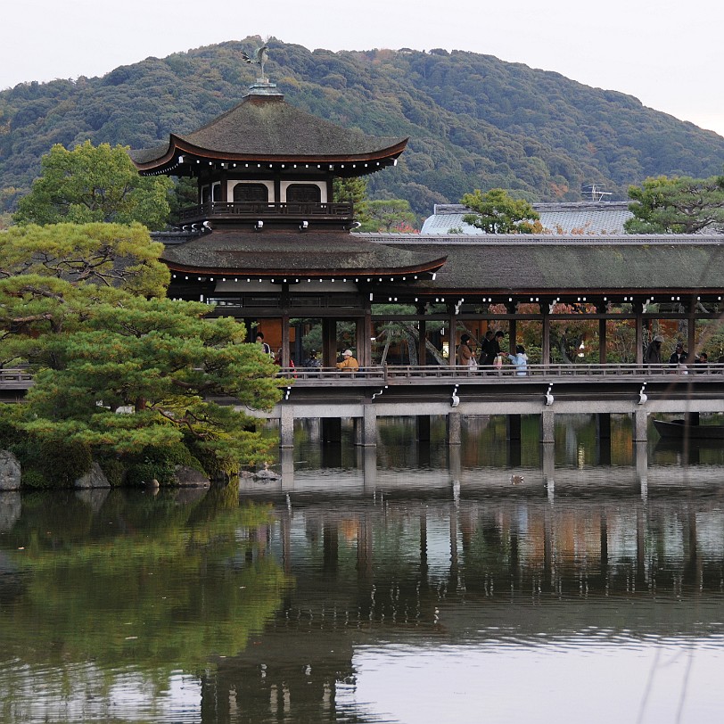 DSC_4898 Der Heian-jingu ist ein Shinto-Schrein im Stadtbezirk Sakyo der Stadt Kyoto.