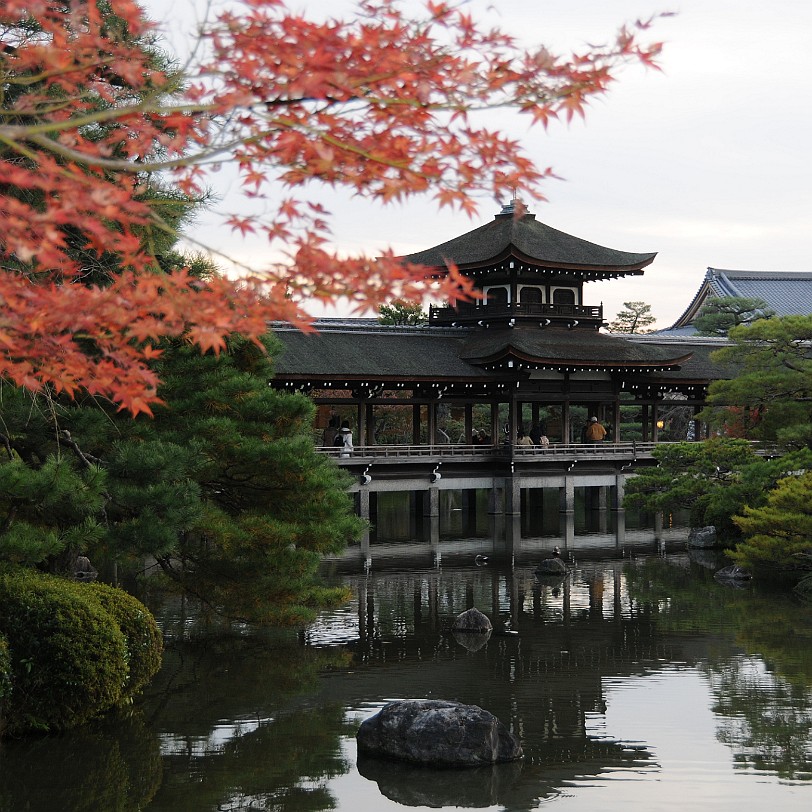 DSC_4901 Der Heian-jingu ist ein Shinto-Schrein im Stadtbezirk Sakyo der Stadt Kyoto.