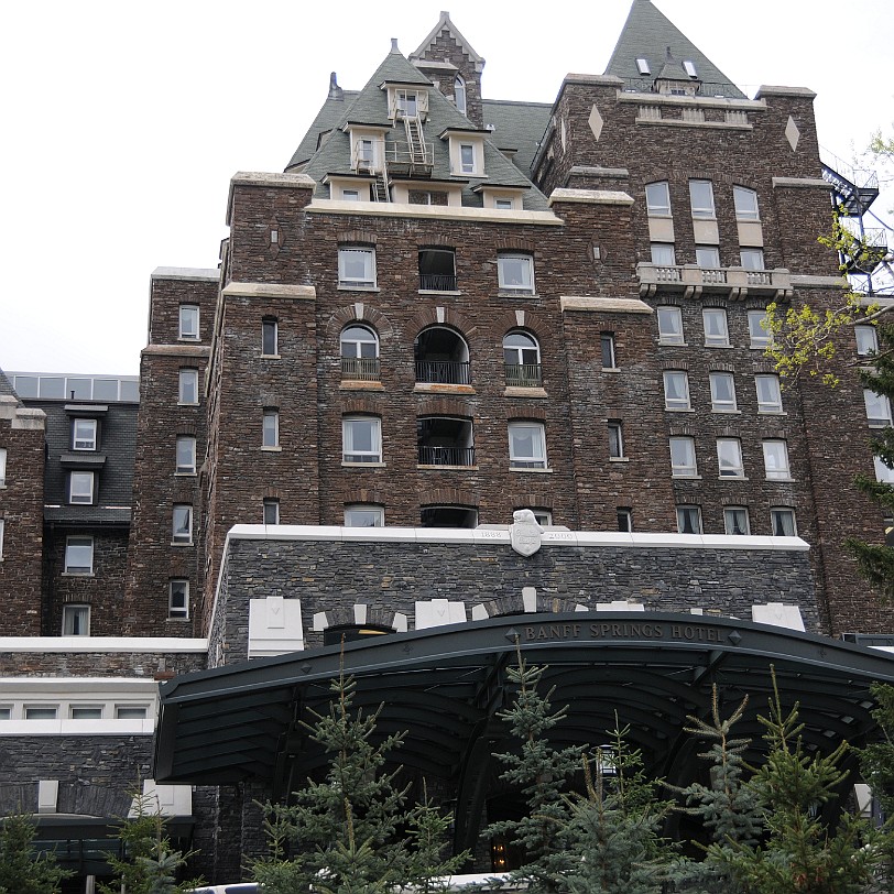 DSC_0306 Kanada; Alberta; Banff; Nationalpark; The Fairmont Banff Springs Hotel Canadian Pacific Hotels war eine Abteilung des Konzerns Canadian Pacific Railway (CPR),...