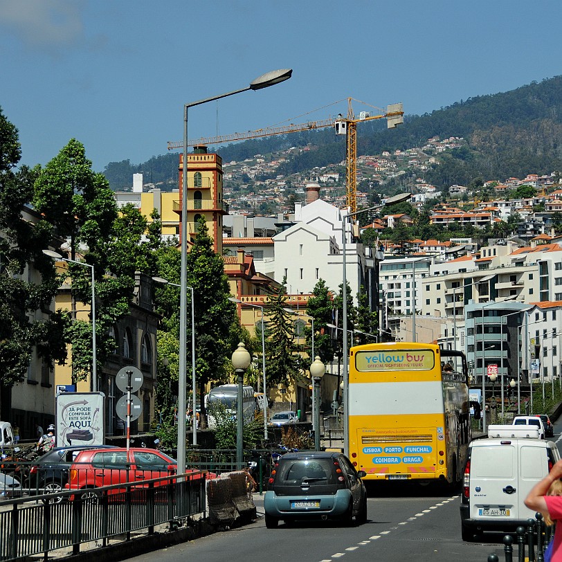 2012-09 Madeira [006] Funchal ist die Hauptstadt der Insel Madeira und der Name des ehemaligen portugiesischen Distrikts auf Madeira. Funchal bedeutet viele Fenchel. Die Stadt...