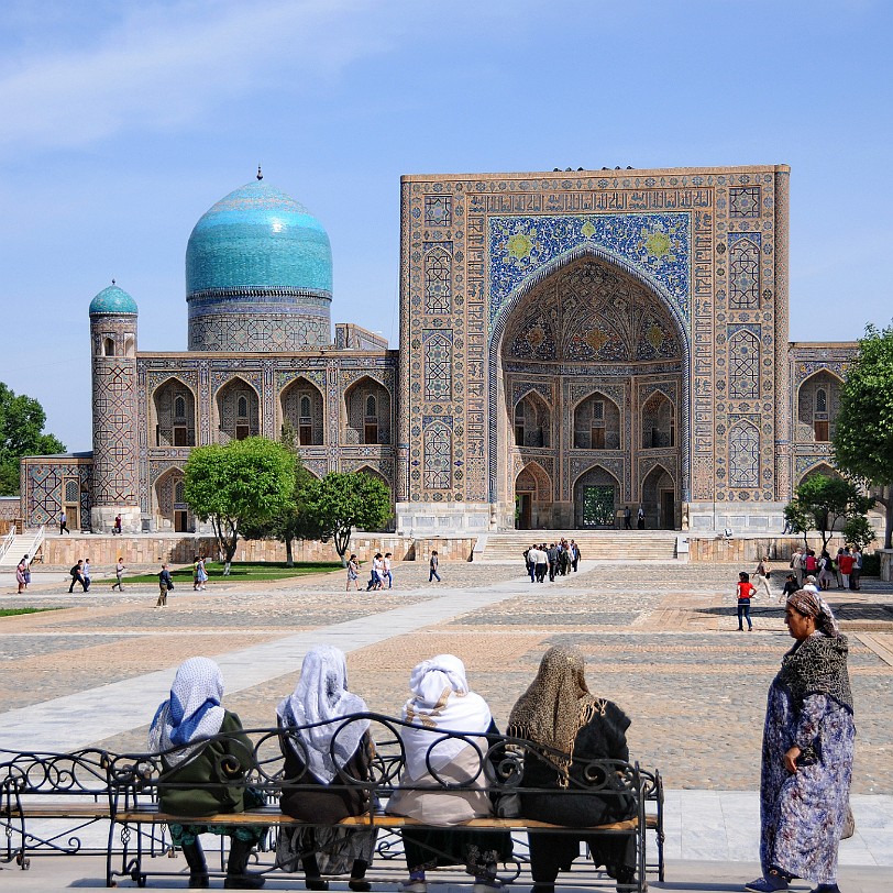2012-05 Usbekistan [050] Der Registan-Platz, Samarkand, Usbekistan