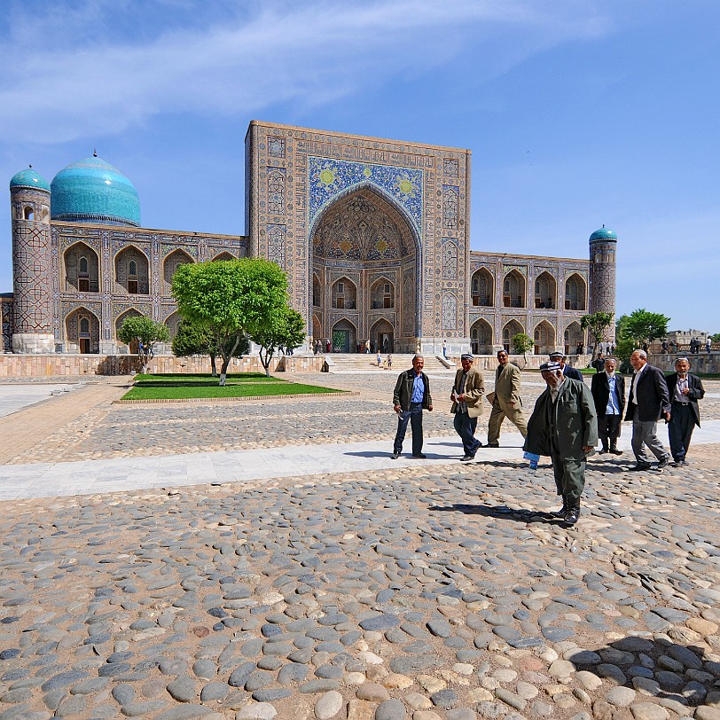 2012-05 Usbekistan [071] Der Registan-Platz, Samarkand, Usbekistan