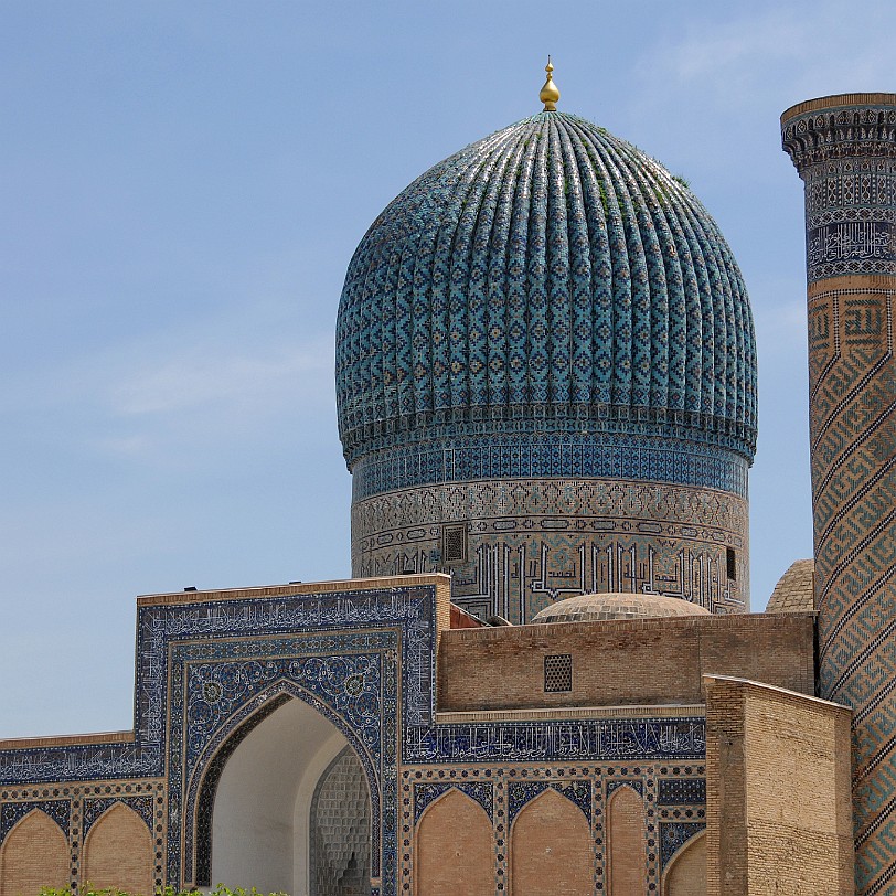 2012-05 Usbekistan [219] Usbekistan, Samarkand, Gur-Emir Mausoleum