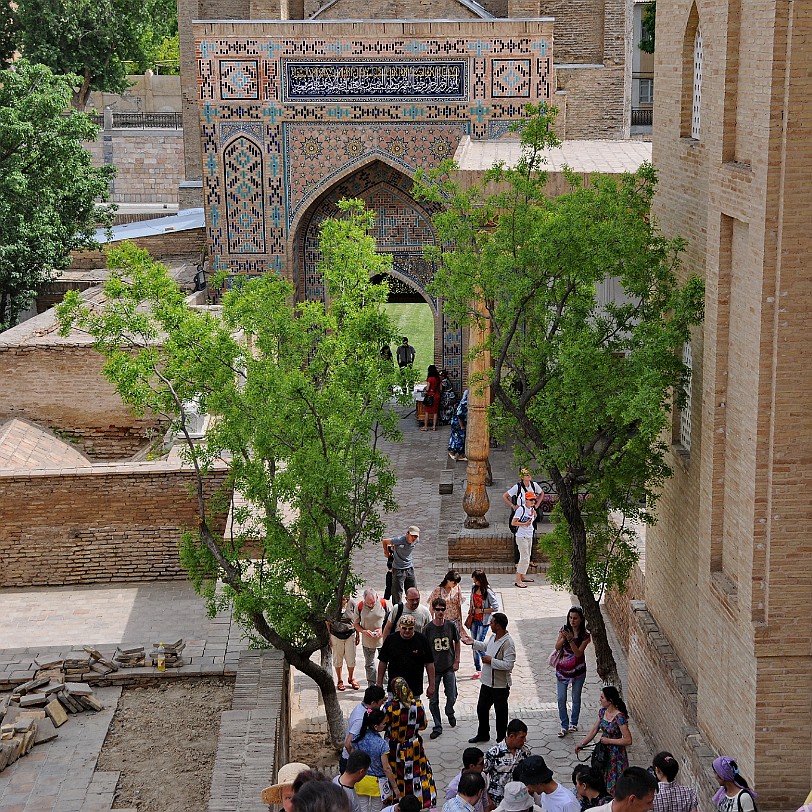 2012-05 Usbekistan [227] Usbekistan, Samarkand, Shahr-i-Zindar, Nekropolis