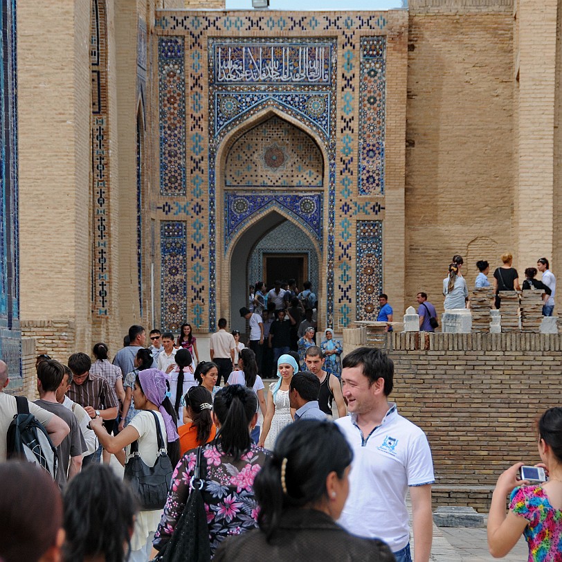2012-05 Usbekistan [242] Usbekistan, Samarkand, Shahr-i-Zindar, Nekropolis