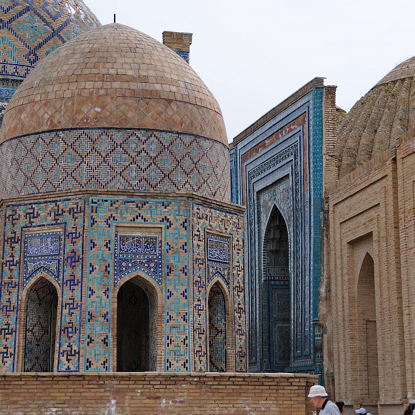 2012-05 Usbekistan [243] Usbekistan, Samarkand, Shahr-i-Zindar, Nekropolis