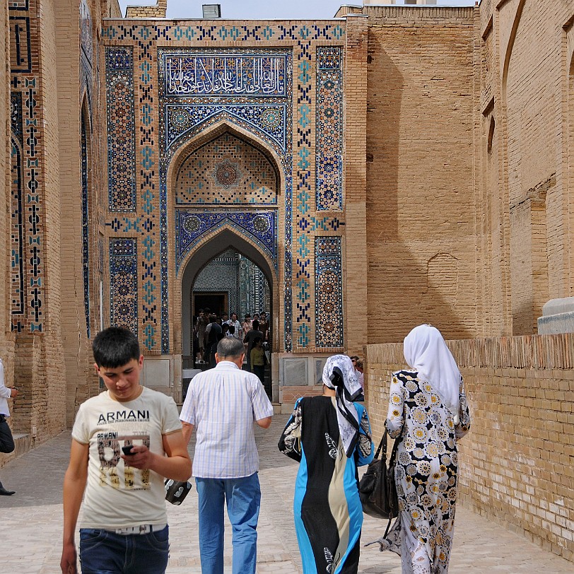 2012-05 Usbekistan [245] Usbekistan, Samarkand, Shahr-i-Zindar, Nekropolis