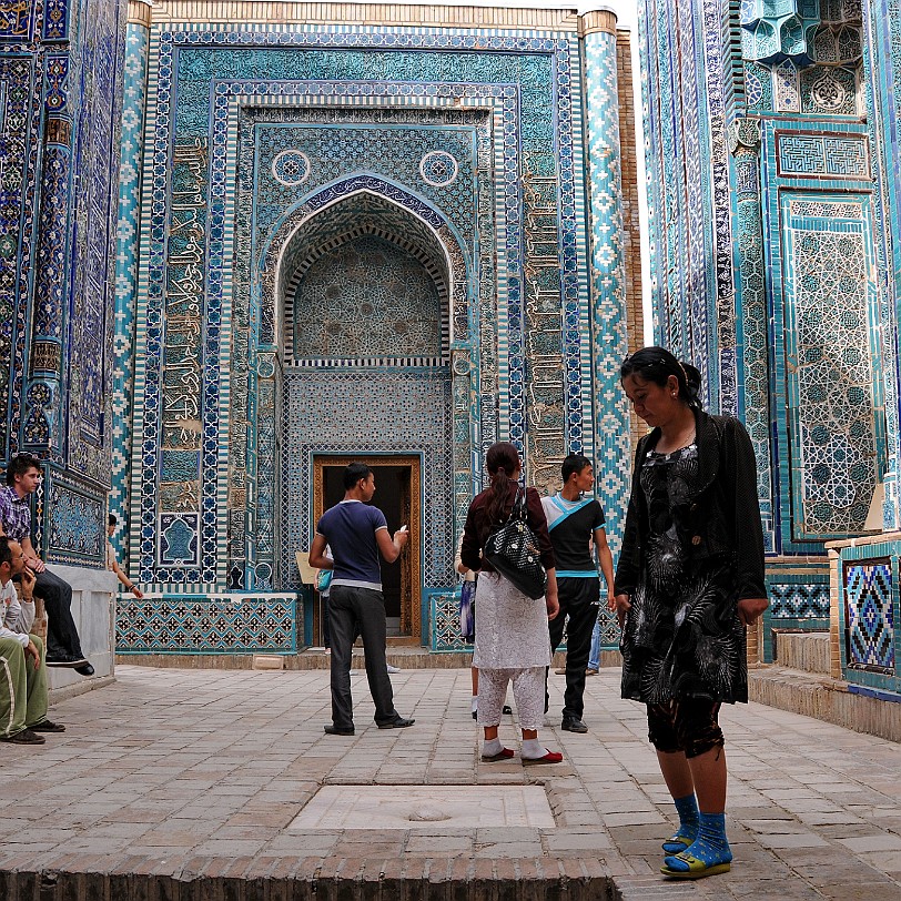 2012-05 Usbekistan [247] Usbekistan, Samarkand, Shahr-i-Zindar, Nekropolis