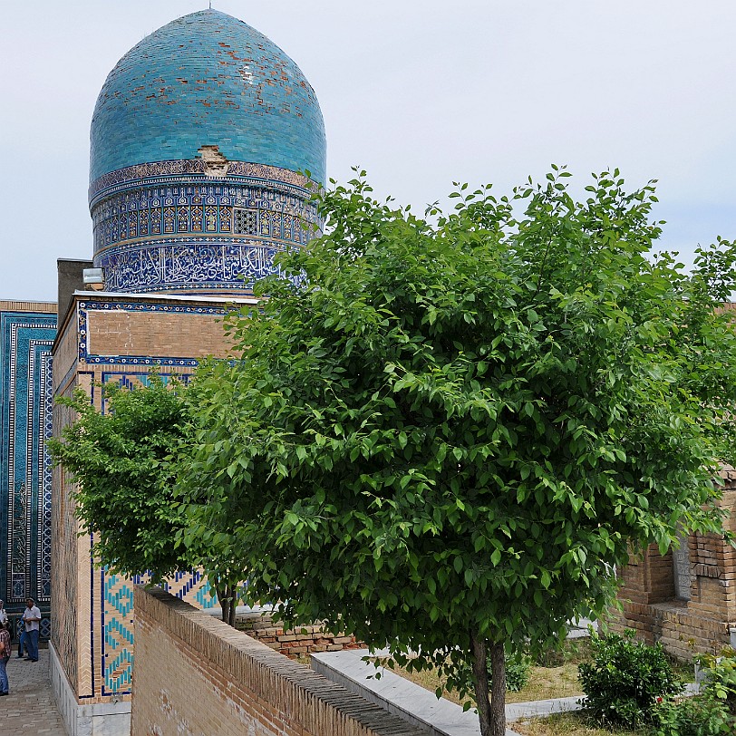 2012-05 Usbekistan [258] Usbekistan, Samarkand, Shahr-i-Zindar, Nekropolis