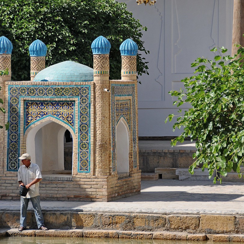 2012-05 Usbekistan [630] Usbekistan, Buchara, Baha ad-Din Nakschbandi Ensemble